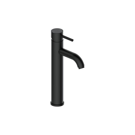 Opal Tall Basin Mixer - Matt Black | Bathroom Taps | Bathroo