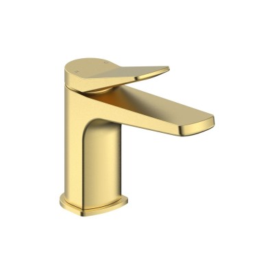 Evie Basin Mixer & Waste - Brushed Brass | Bathroom Taps | B