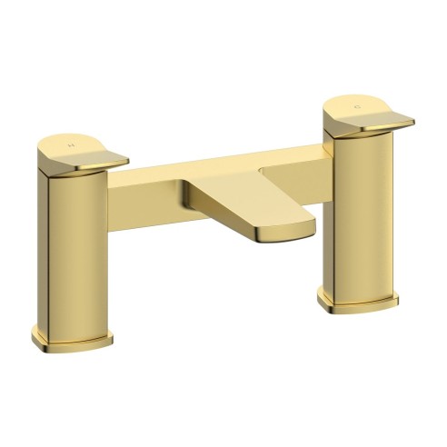 Evie Bath Filler - Brushed Brass | Bathroom Taps | BathroomK
