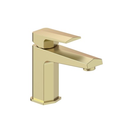 Elsa Basin Mixer & Waste - Brushed Brass | Bathroom Taps | B