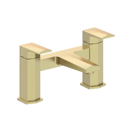 Elsa Bath Filler - Brushed Brass | Bathroom Taps | BathroomK