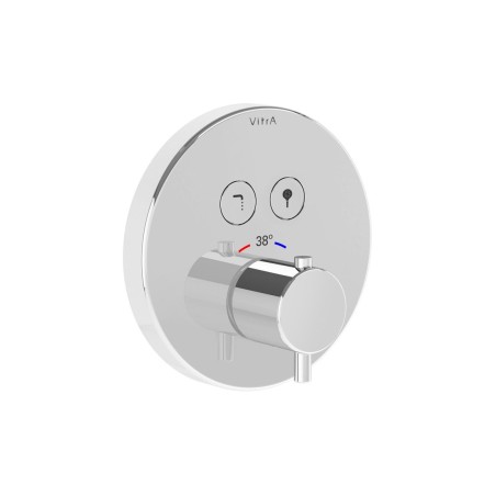 VitrA Aquacontrol Round Concealed Thermostatic 2-Way Bath Mi