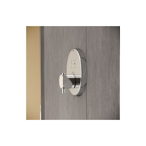 VitrA Aquacontrol Round Concealed Thermostatic 2-Way Bath Mi