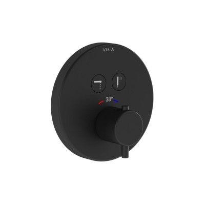 VitrA Aquacontrol Round Concealed Thermostatic 2-Way Bath Mi