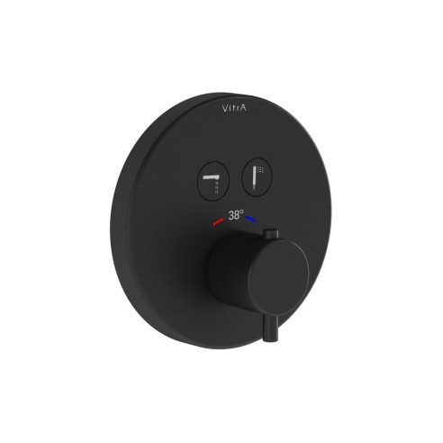 VitrA Aquacontrol Round Concealed Thermostatic 2-Way Bath Mi