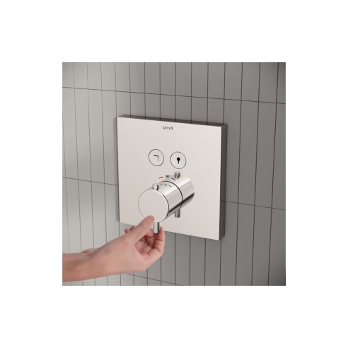 VitrA Aquacontrol Square Concealed Thermostatic 2-Way Bath M