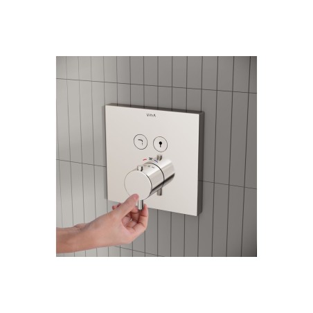 VitrA Aquacontrol Square Concealed Thermostatic 2-Way Bath M
