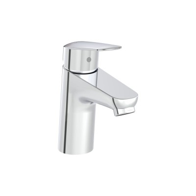 VitrA Flow Round Basin Mixer - Chrome | Bathroom Taps | Bath