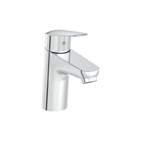 VitrA Flow Round Basin Mixer - Chrome | Bathroom Taps | Bath