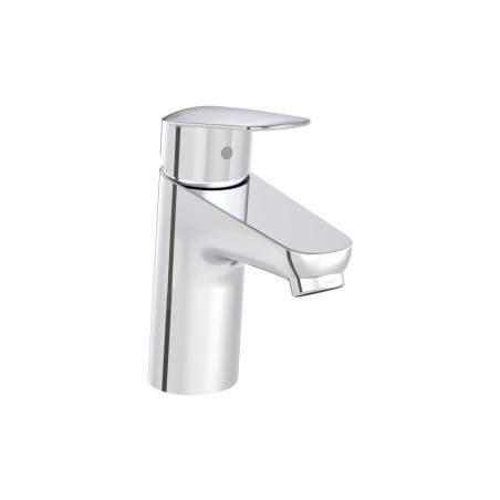 VitrA Flow Round Basin Mixer - Chrome | Bathroom Taps | Bath