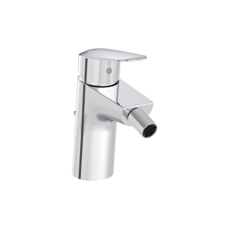 VitrA Flow Round Bidet Mixer - Chrome | Bathroom Taps | Bath