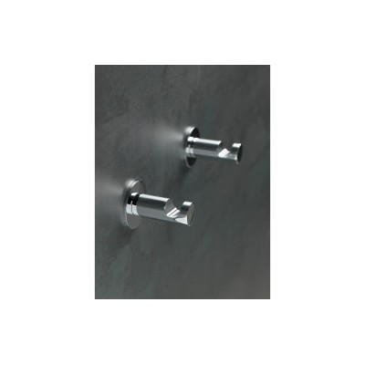 Tanaro Robe Hook - Chrome | Bathroom Accessories | BathroomK 2