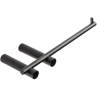 Tanaro Toilet Roll Holder - Black | Bathroom Accessories | B