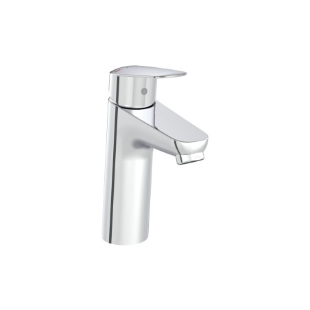 VitrA Flow Round Large Basin Mixer - Chrome | Bathroom Taps
