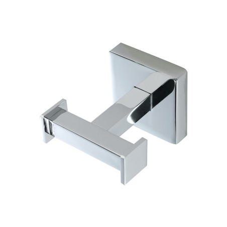 Livenza Double Robe Hook - Chrome | Bathroom Accessories | B