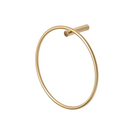 Tanaro Towel Ring - Brushed Brass | Bathroom Accessories | B