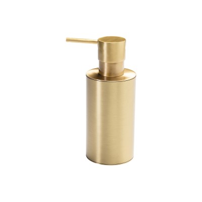 Tanaro Wall Mounted Soap Dispenser - Brushed Brass | Bathroo