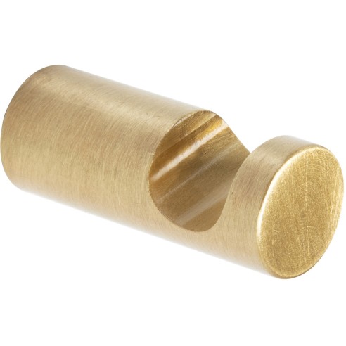 Tanaro Robe Hook - Brushed Brass | Bathroom Accessories | Ba