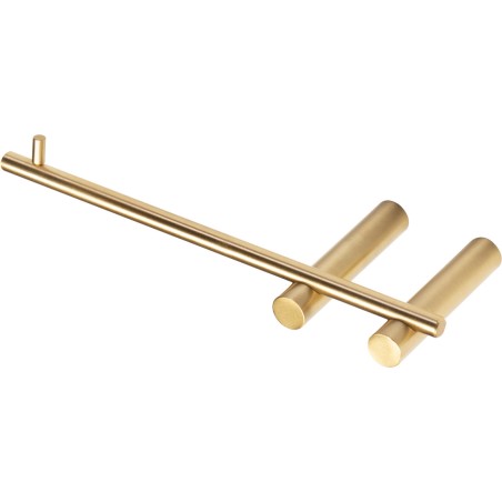 Tanaro Toilet Roll Holder - Brushed Brass | Bathroom Accesso