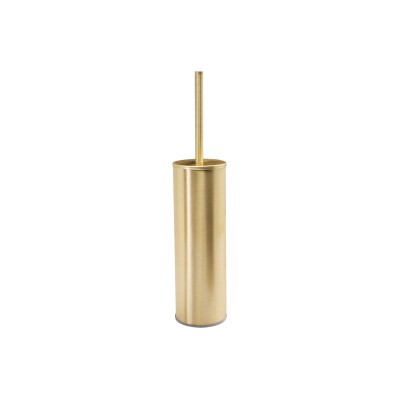 Tanaro Wall Mounted Toilet Brush Holder - Brushed Brass | Ba