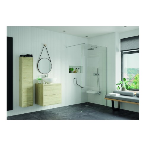 Straight 64cm Grab Rail - Brushed Brass | Bathroom Accessori