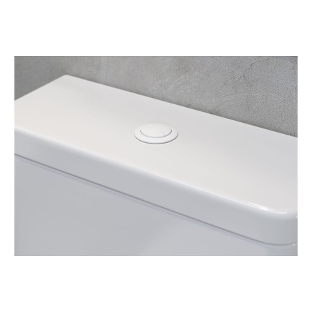 Dual Push Button (Cable) - White | Bathroom Accessories | Ba