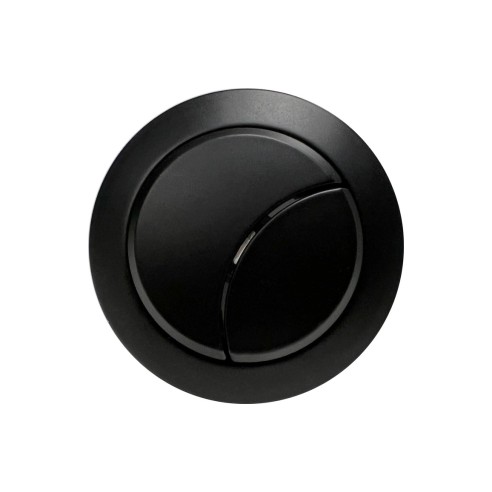 Dual Push Button Cover (Cable) - Matt Black | Bathroom Acces