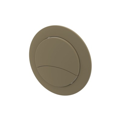 Dual Push Button Cover (Rod) - Brushed Brass | Bathroom Acce