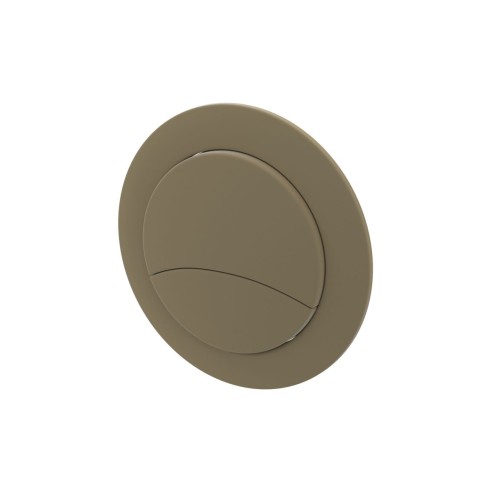 Dual Push Button Cover (Rod) - Brushed Brass | Bathroom Acce