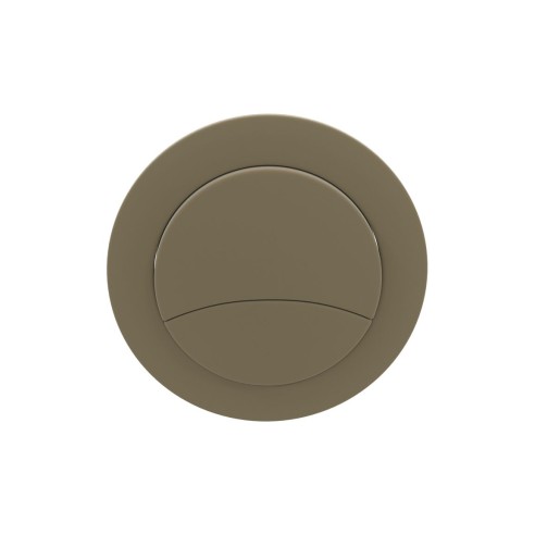 Dual Push Button Cover (Rod) - Brushed Brass | Bathroom Acce