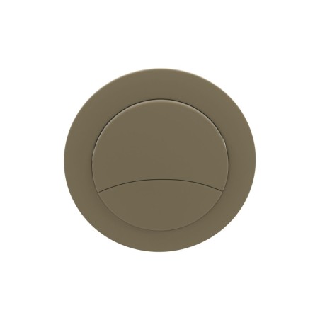 Dual Push Button Cover (Rod) - Brushed Brass | Bathroom Acce