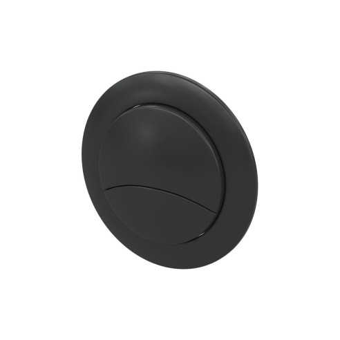 Dual Push Button Cover (Rod) - Matt Black | Bathroom Accesso