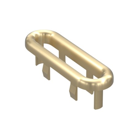 Oval Overflow Ring - Brushed Brass | Bathroom Accessories |