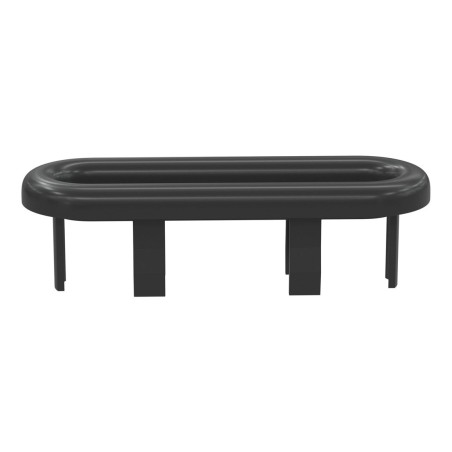 Oval Overflow Ring - Matt Black | Bathroom Accessories | Bat