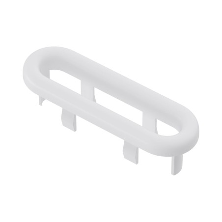 Oval Overflow Ring - White | Bathroom Accessories | Bathroom