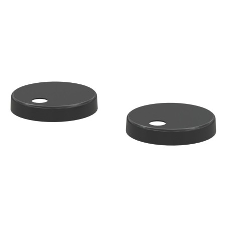 Toilet Seat Cover Caps - Matt Black | Bathroom Accessories |