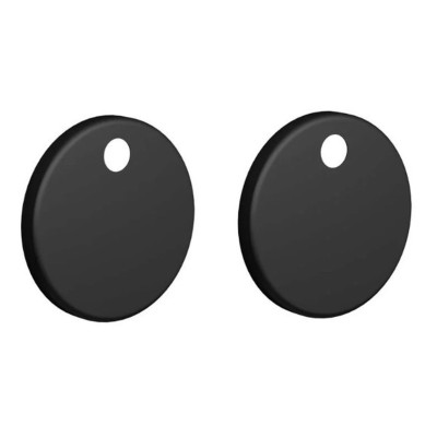 Toilet Seat Cover Caps - Matt Black | Bathroom Accessories | 2