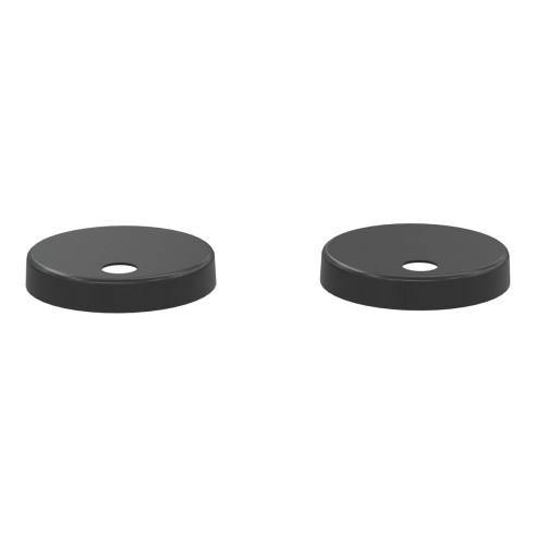 Toilet Seat Cover Caps - Matt Black | Bathroom Accessories |