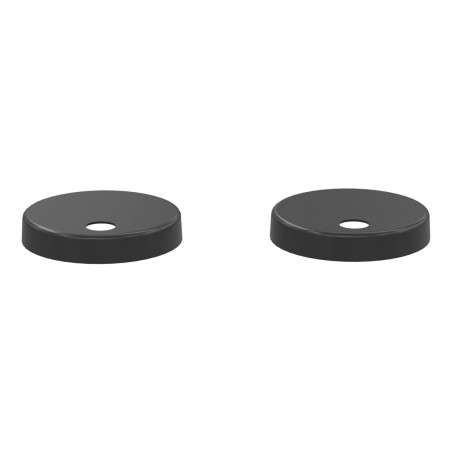 Toilet Seat Cover Caps - Matt Black | Bathroom Accessories |
