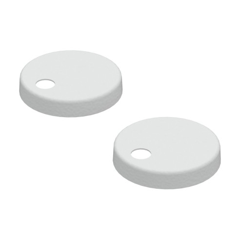 Toilet Seat Cover Caps - White | Bathroom Accessories | Bath