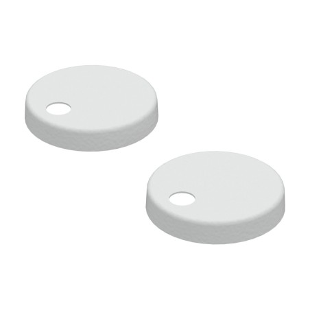 Toilet Seat Cover Caps - White | Bathroom Accessories | Bath