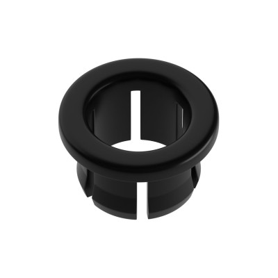 Overflow Ring - Matt Black | Bathroom Accessories | Bathroom