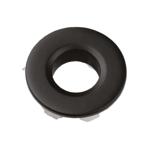 Overflow Ring - Matt Black | Bathroom Accessories | Bathroom