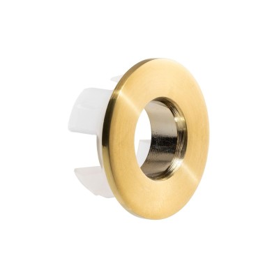 Abode Uno Basin Overflow Ring - Brushed Brass | Bathroom Acc