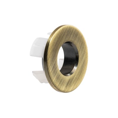 Abode Uno Basin Overflow Ring - Antique Brass | Bathroom Acc