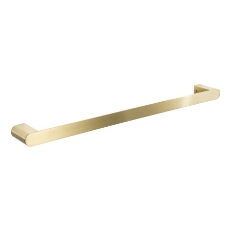 Abode Uno Single Towel Rail - Brushed Brass | Bathroom Acces