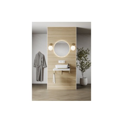 Abode Uno Single Towel Rail - Brushed Brass | Bathroom Acces 2