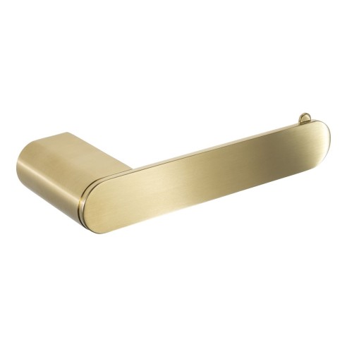 Abode Uno Toilet Roll Holder - Brushed Brass | Bathroom Acce