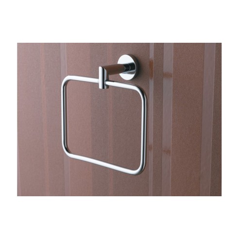 VitrA Minimax S Towel Ring - Chrome | Bathroom Accessories |