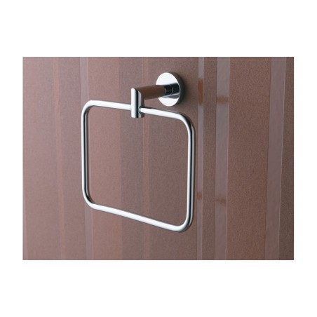 VitrA Minimax S Towel Ring - Chrome | Bathroom Accessories |